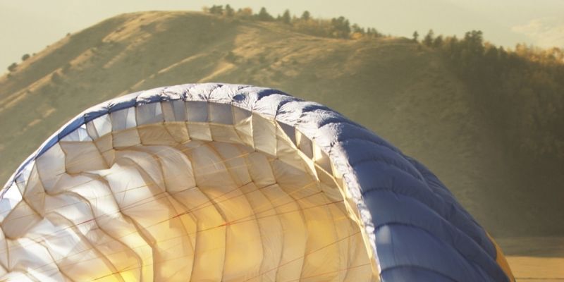 paraglider wing leading edge
