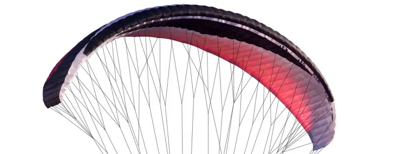 Paragliding wing