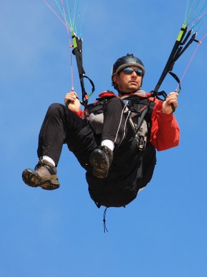 beginner Paragliding harness